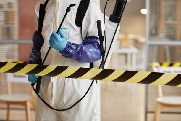Professional Trauma Scene Cleanup technician working in Neola, UT